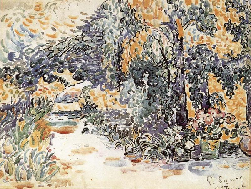 Artist-s Garden, Paul Signac